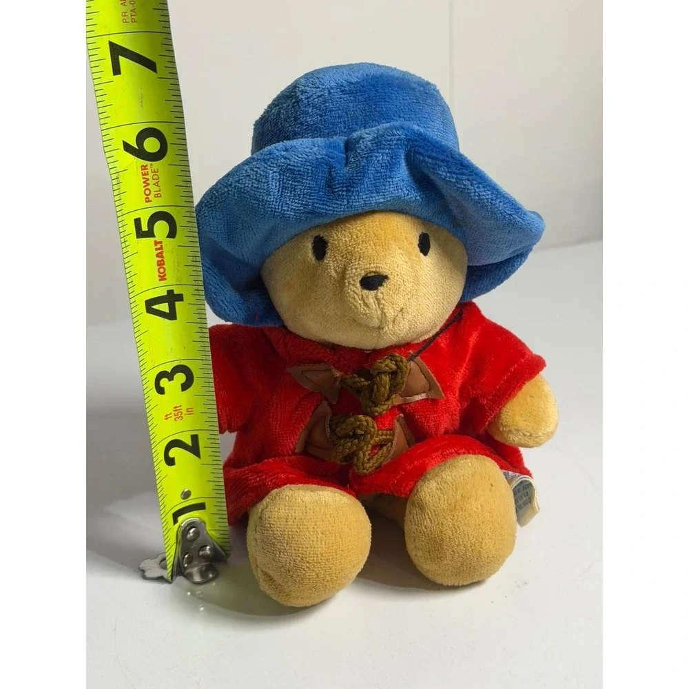 VTG Paddington Bear Plush Toy Red Blue Eden Toys Stuffed Animal Collectible 7